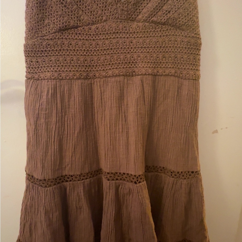 Elegant Brown Women's dress